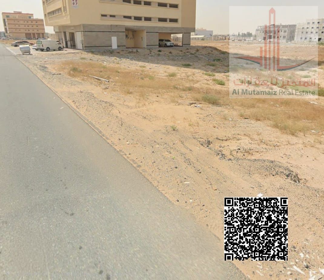 For sale, residential and commercial land, Al Jurf Industrial 3, on the main street, excellent location