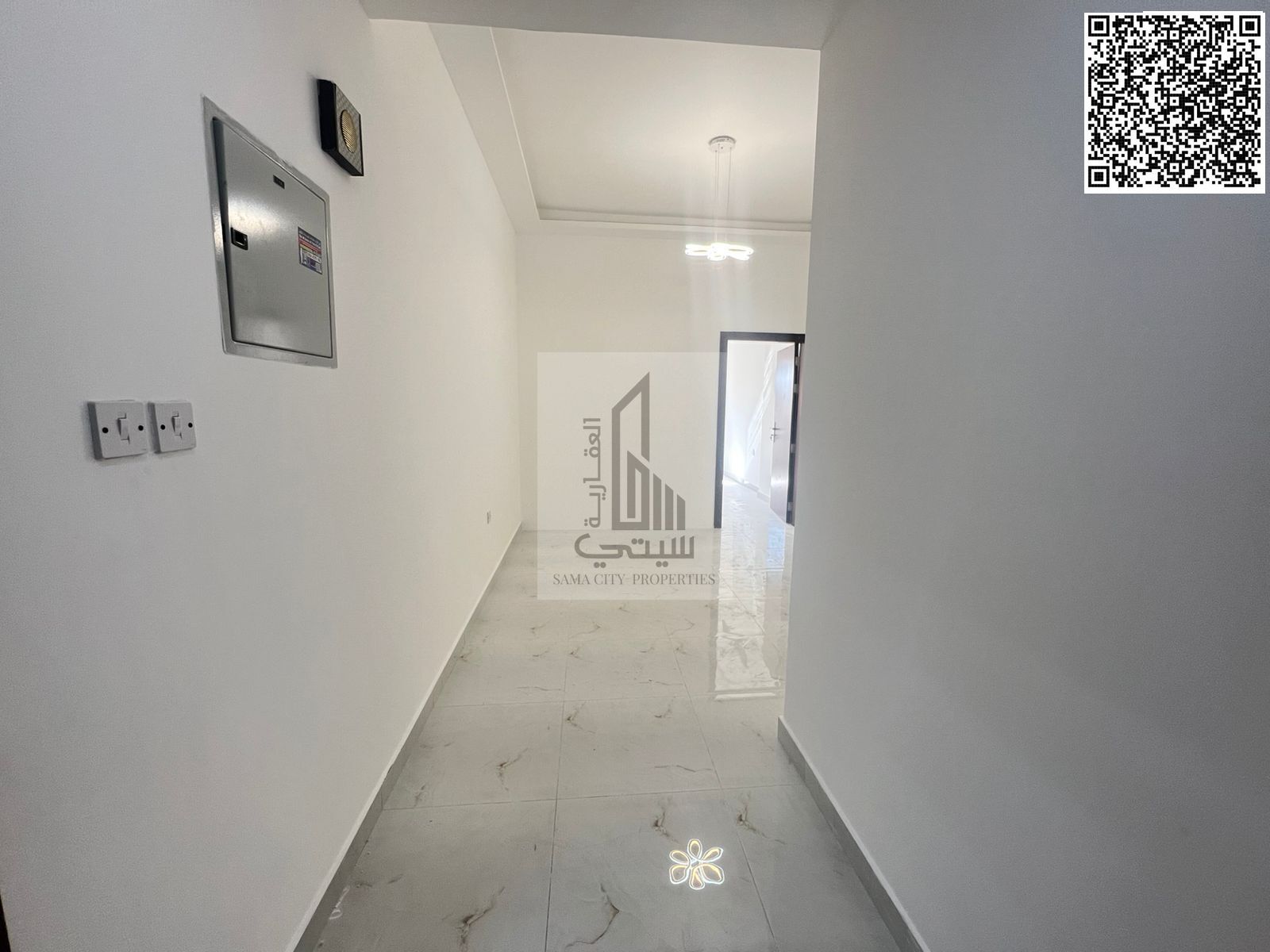 Two bedrooms and a living room for rent at a very special price