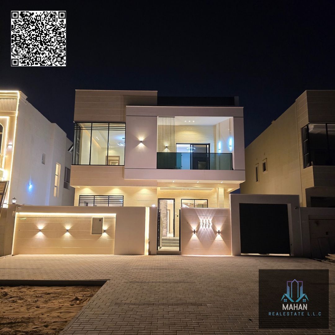 Super Finishing 5-Bedroom Modern Villa for Sale | Al Zahya, Ajman | AED 1,750,000