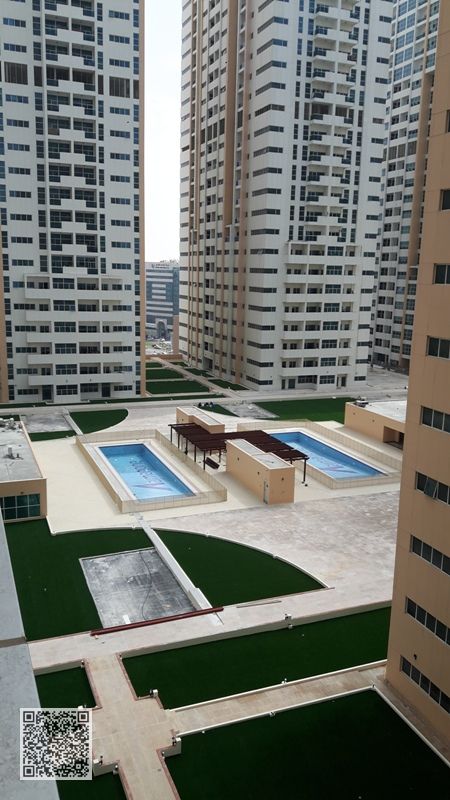 Ajman One Tower: Luxurious 1 Bed Hall with Parking near Ajman Beach