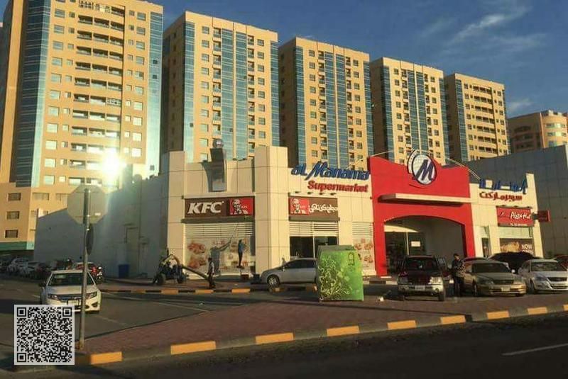 GARDEN CITY: Nice 1 Bed Hall near Ajman University in Al Jurf