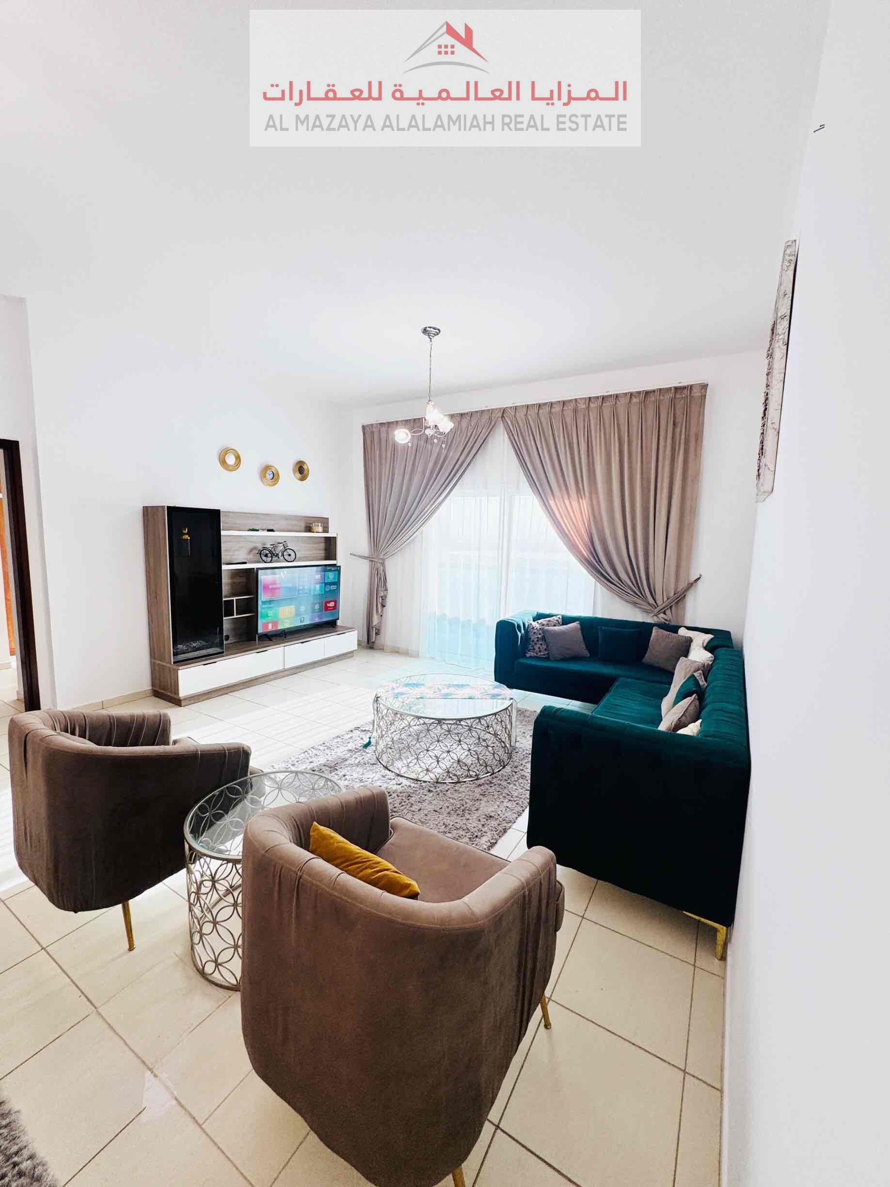 Furnished apartment with sea view in Al Mamzar