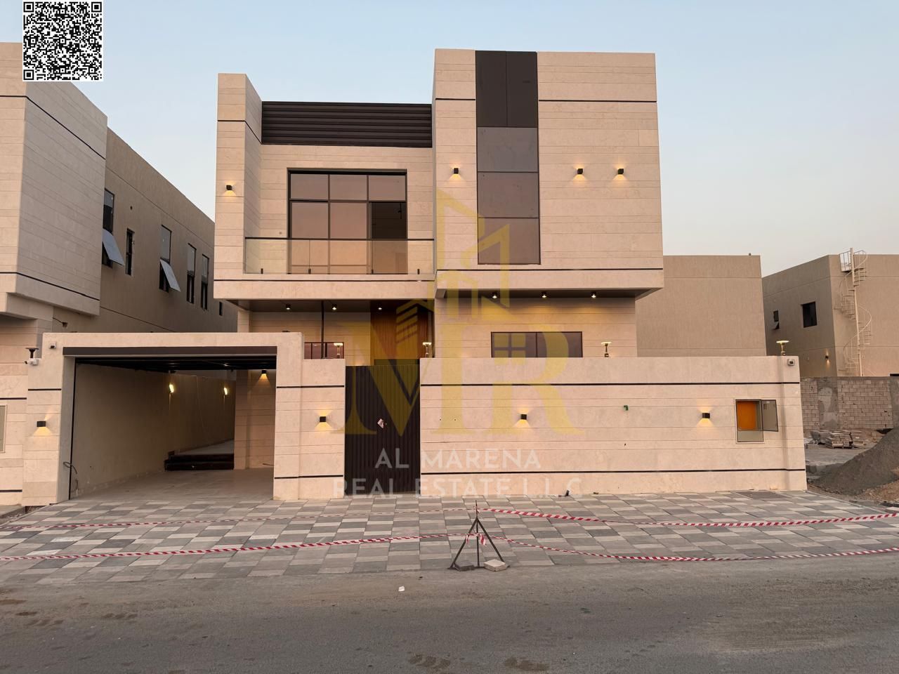 Super deluxe villa for sale in the Bahiya area of Ajman at a price including registration and ownership fees