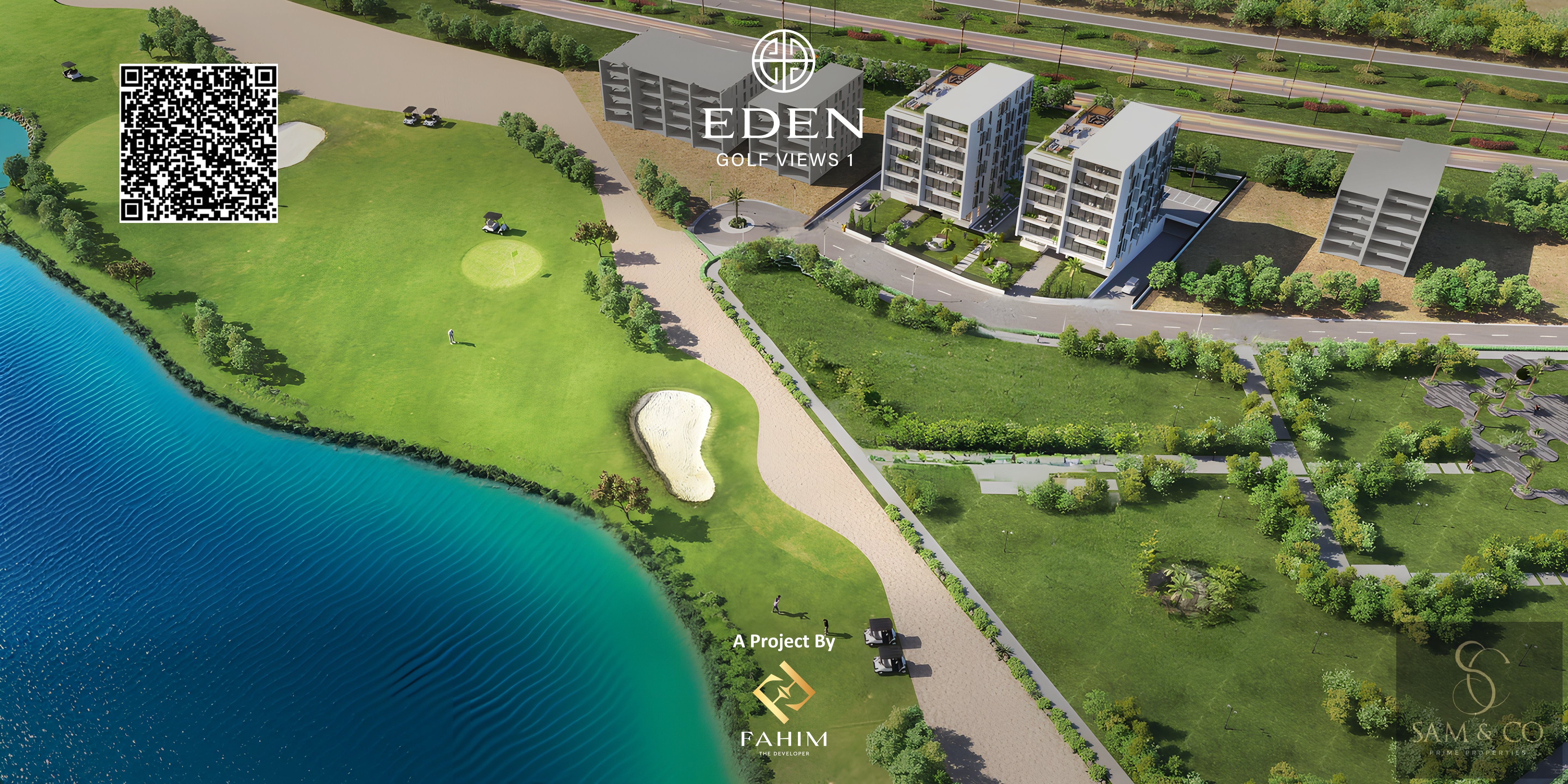 Eden Golf Views 1 is a boutique residential New Launch | Community View | 2 Years Post Handover Payment Plan