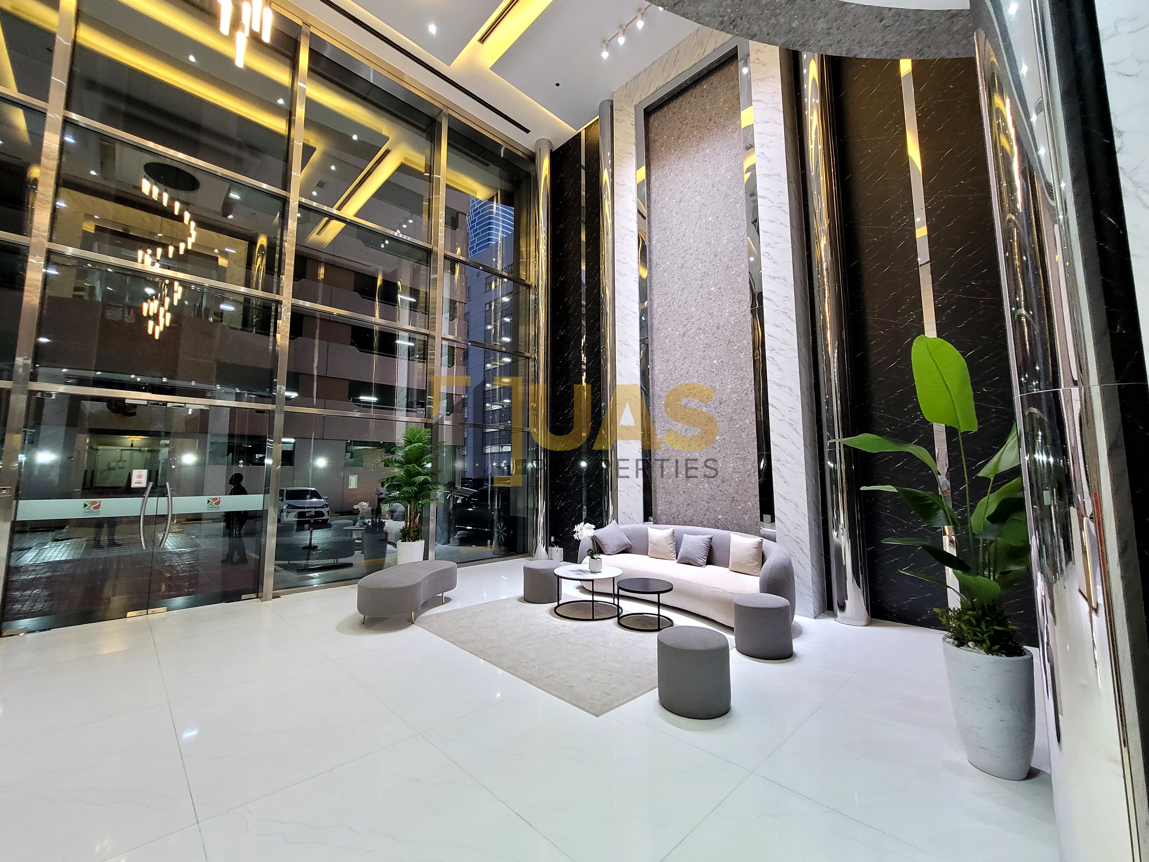 Luxury 3bhk chiller free+maid room gym pool parking kids paly area