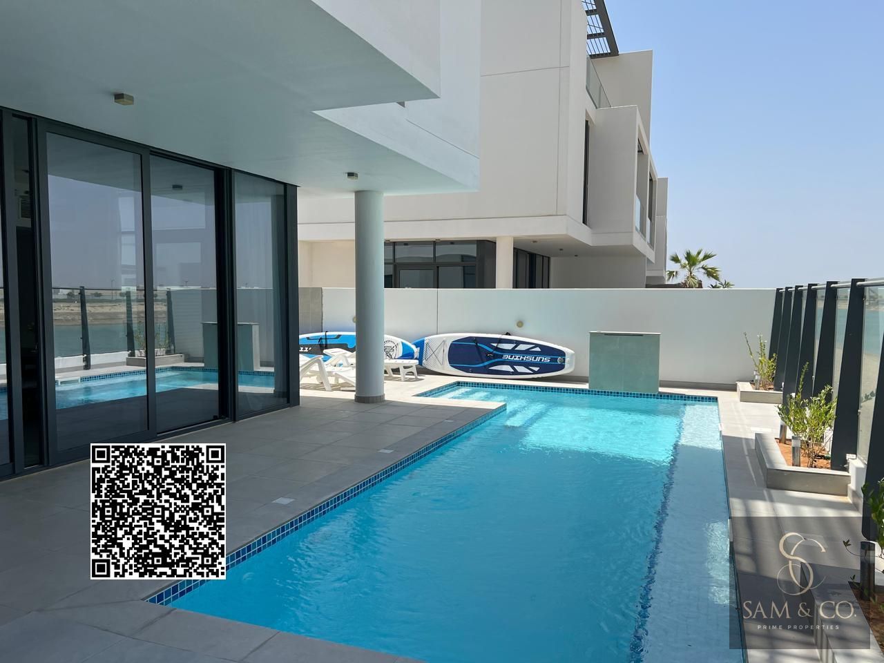 Ready Villa | Fully Upgraded | 5 Beds | Beachfront -Exquisite Villa with Panoramic Sea Views