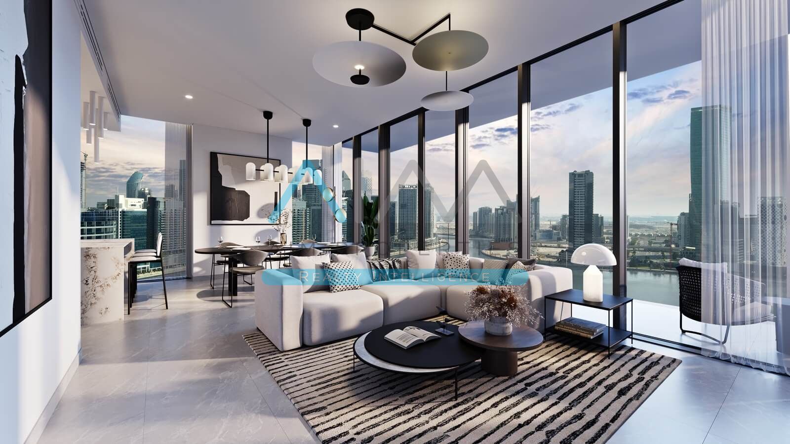 993 Sq. Ft | Pay Only 40% Till Handover | 1-Bedroom Apartment for Sale | Peninsula 4 The Plaza | Business Bay