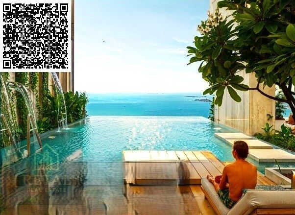 Distinctive two-bedroom apartment with a full sea view. Only 5% down payment.