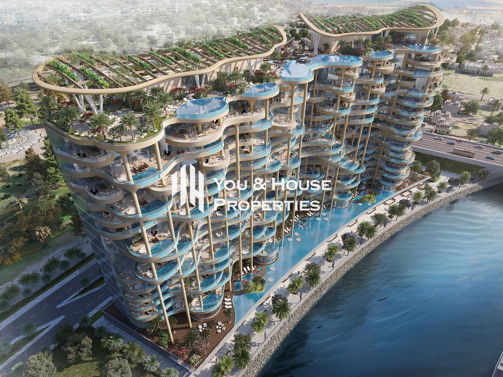 Relaxing Lifestyle Apartment | Exclusive Amenities | Skyline & Pool view