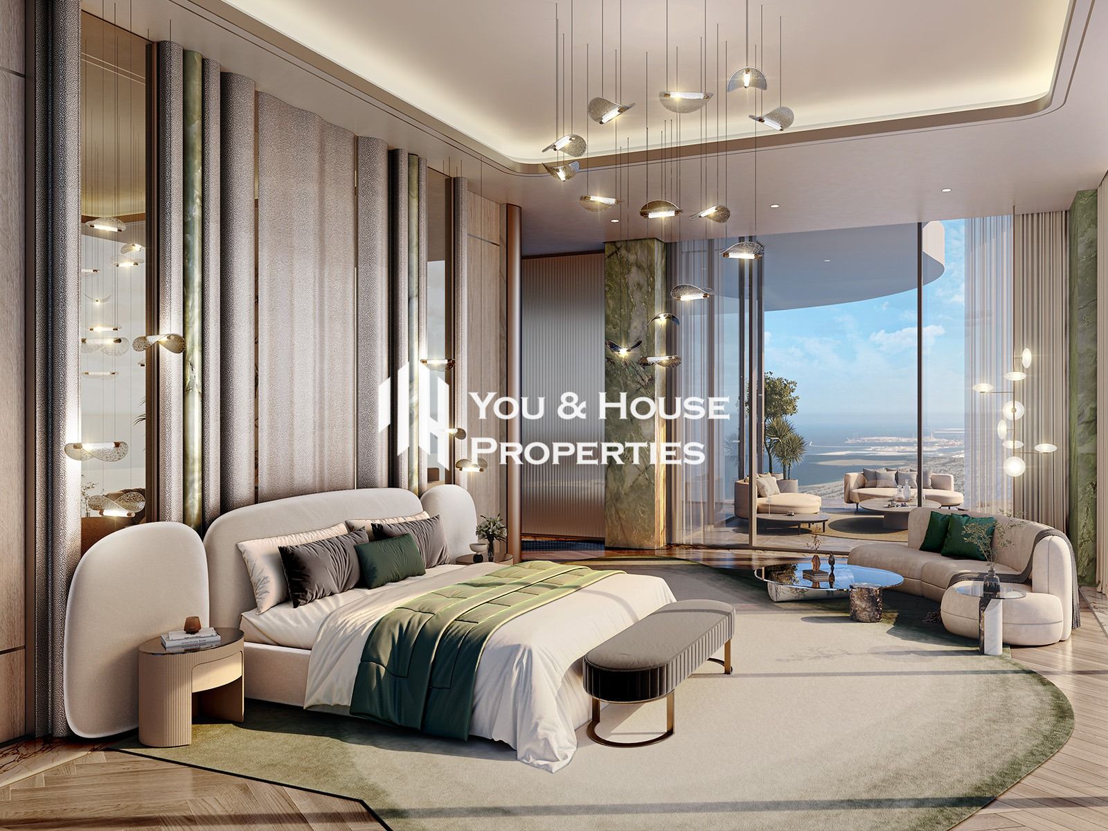 Resort-Style Luxury 3 Bed Apartment I Premium Features I Infinity Pool View