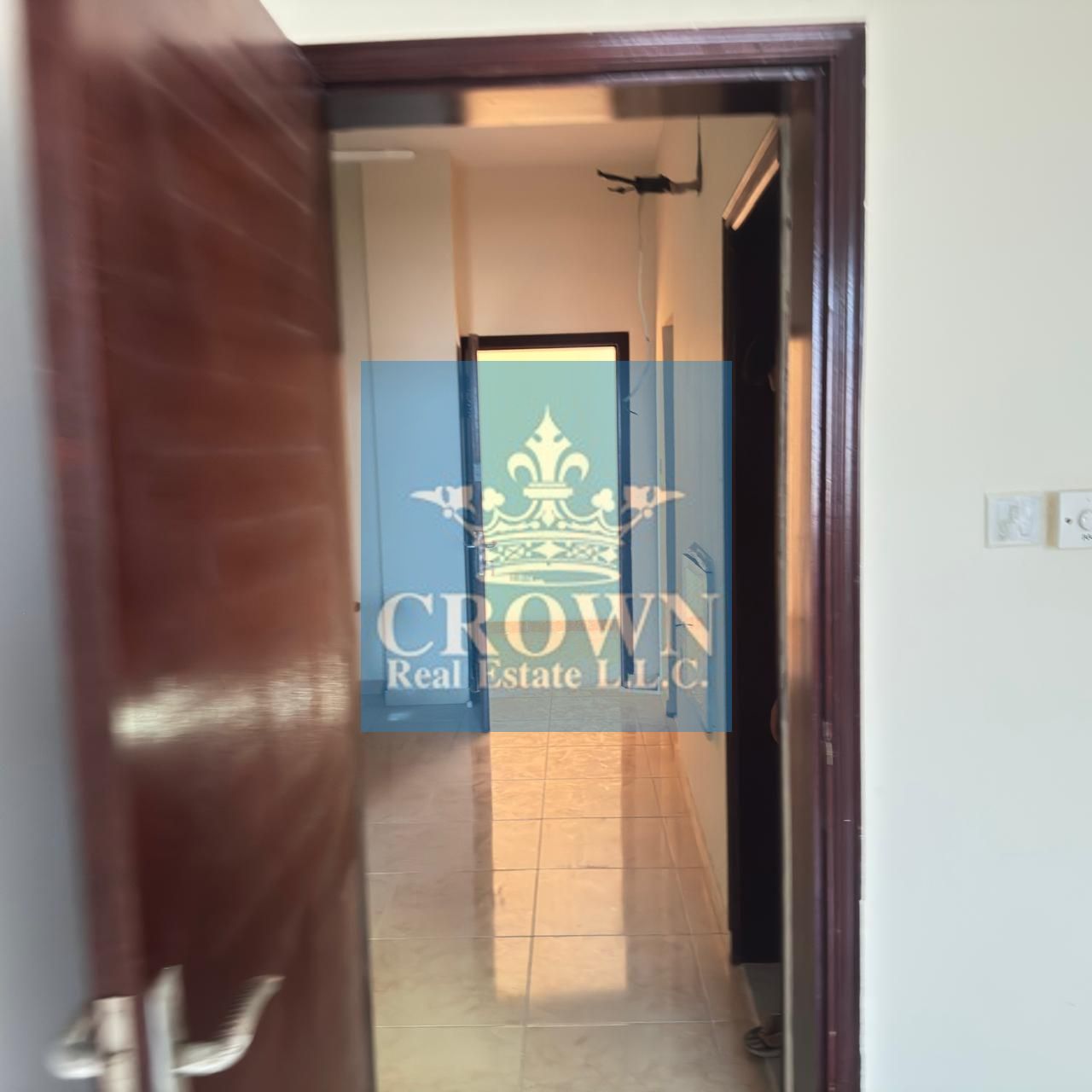 Spacious 2 BHK apartment with a bright hall available for rent in Emirates Modern Industrial Area. .