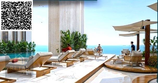 For sale: Sea view, two bedrooms and a living room. Only 5% down payment and the rest over five years.