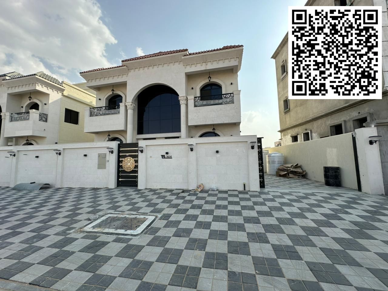 Villa No. 2673 for Sale – Helio, Ajman | Opposite Fam Tower A great opportunity to own a spacious villa in a prime location opposite Fam Tower, fea