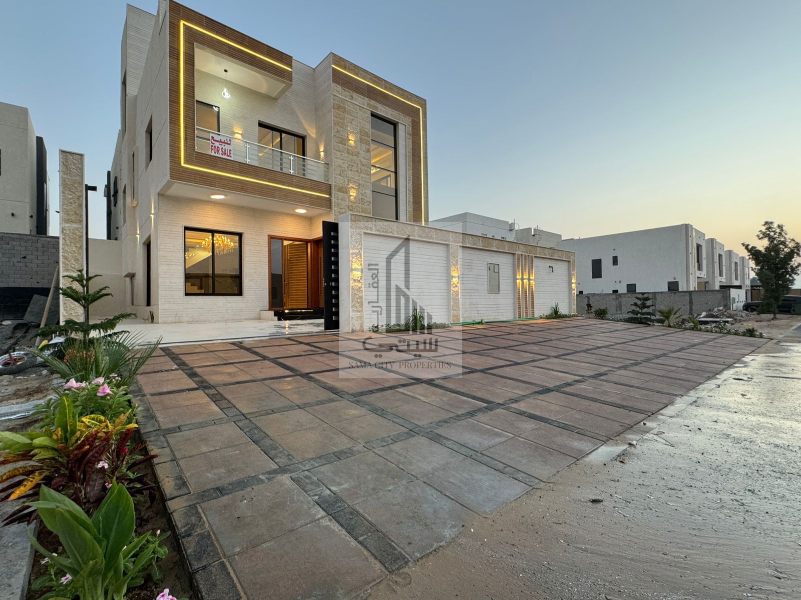 New brand villa for sale including registration fees