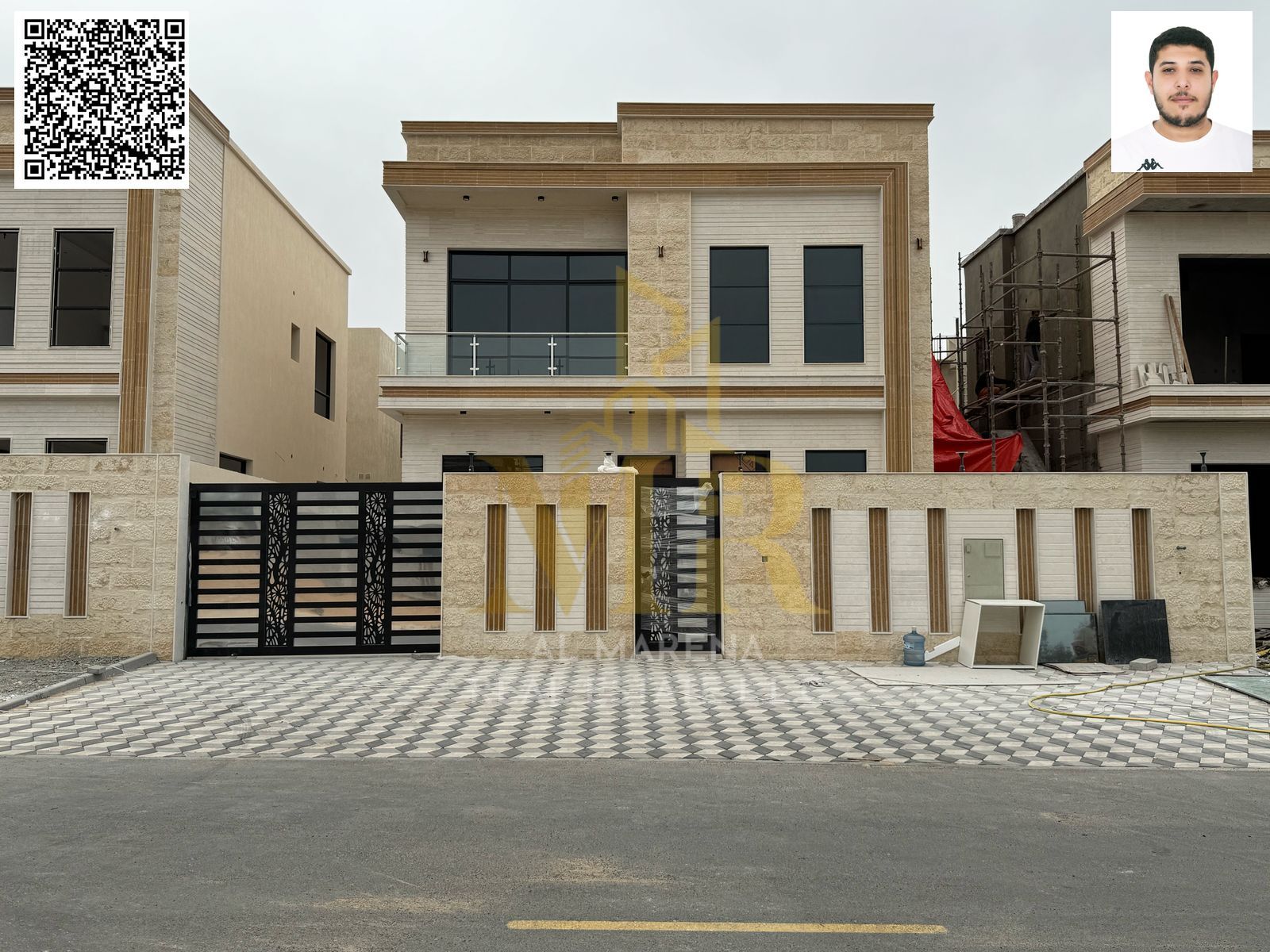 3 bedrooms with a yard, right next to a mosque, at a very special price.