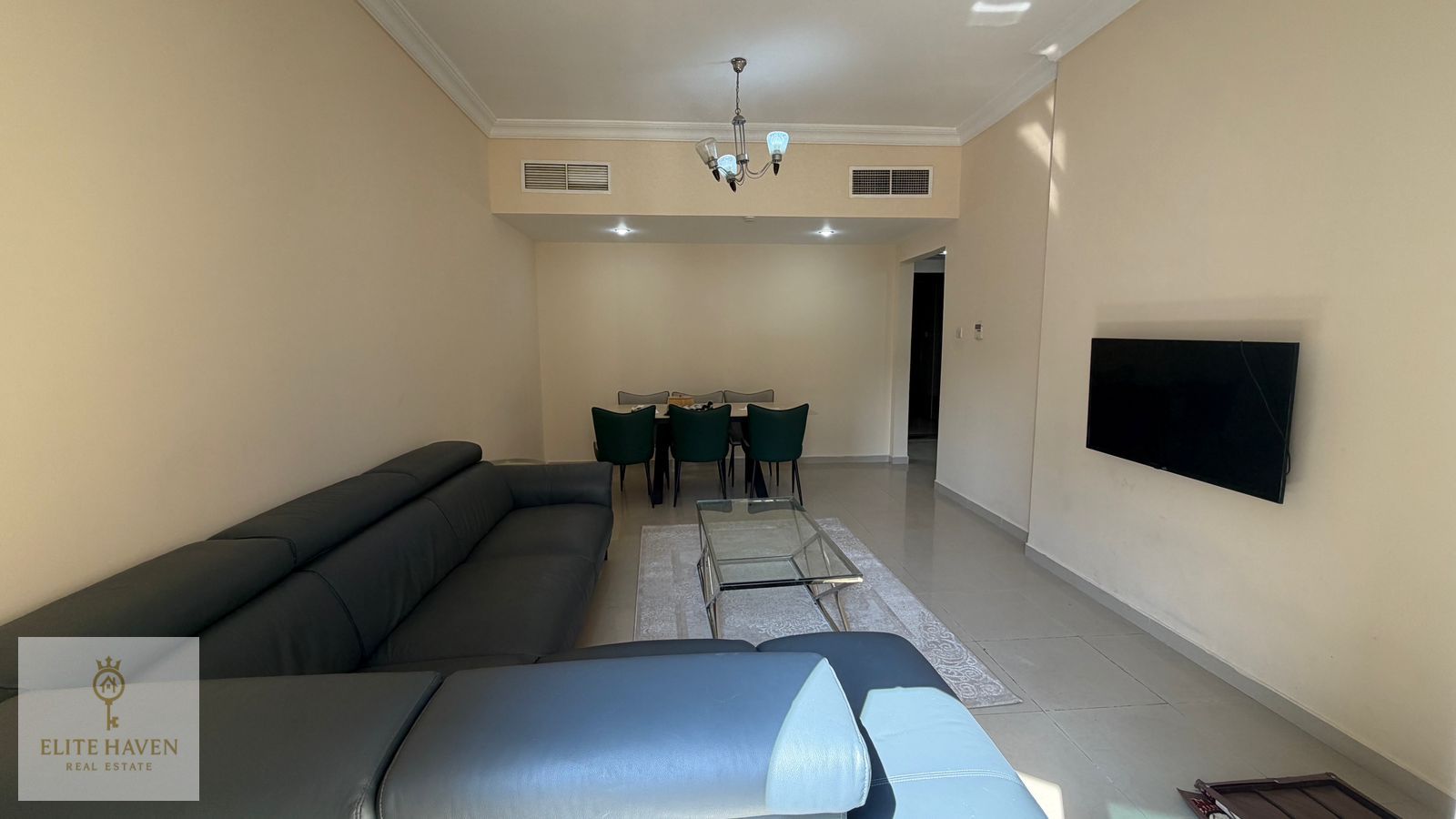 Specious 2bhk Full Furnished Flat For Rent with 12 cheques Al Nahda Sharjah