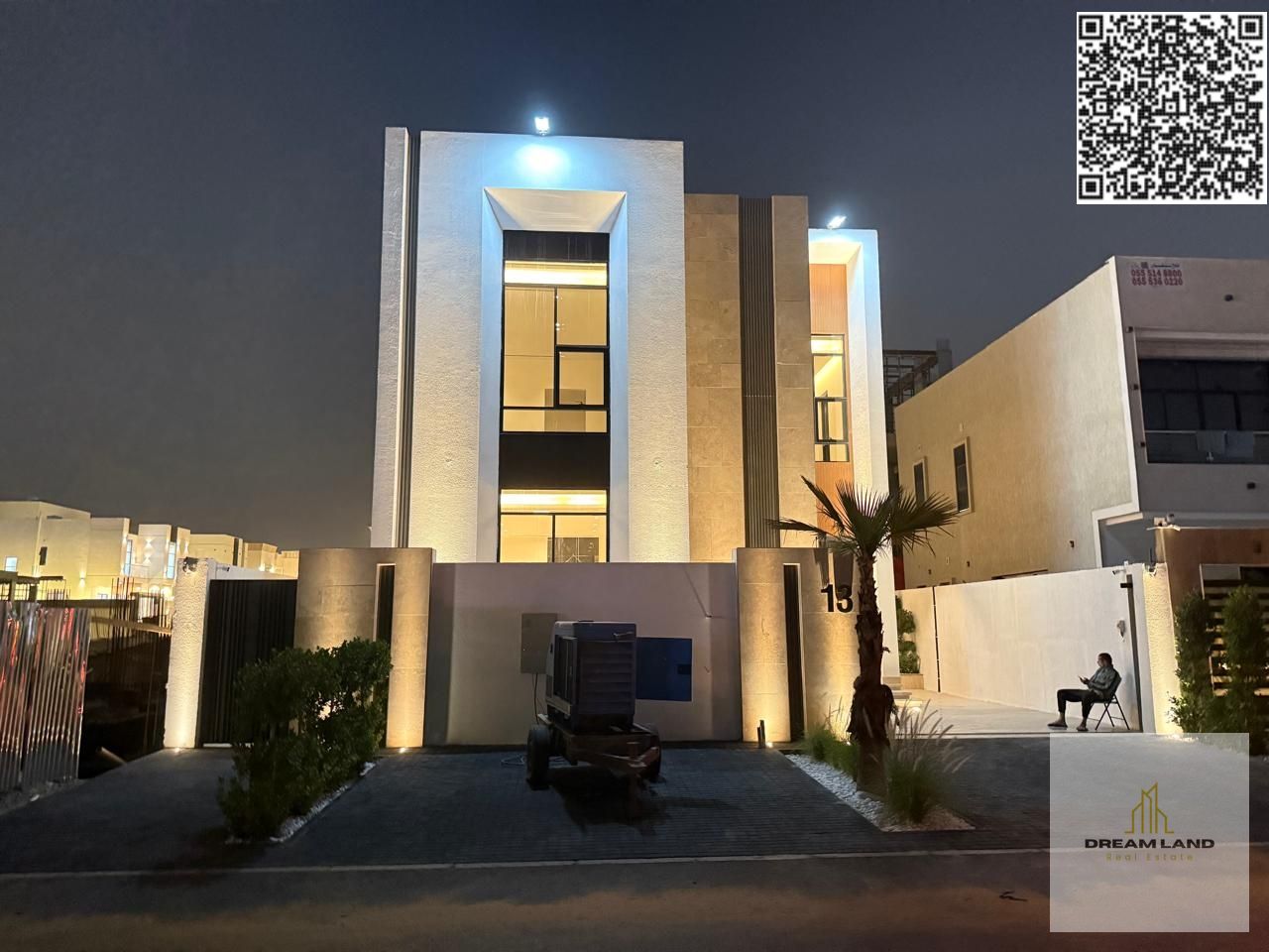 Luxury villa with custom marble finishing for sale in Al-Haliyo 2, freehold ownership for all nationalities, close to amenities.