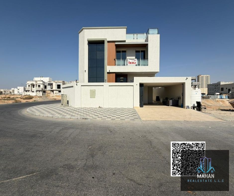 Ultra-Modern Corner Villa | Al Yasmeen – Ajman Step into pure luxury with this brand-new masterpiece in one of Ajman’s most demanded family areas.