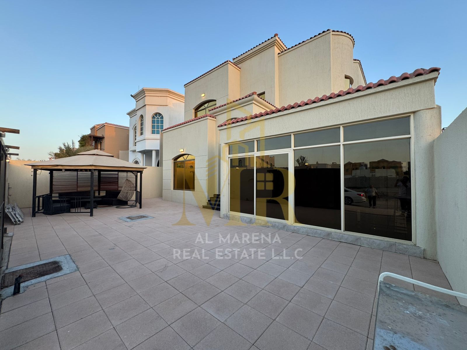 Spacious Villa in Al Rawda 2 near Mosque | 5 Master Bedrooms + Majlis + Hall + Outdoor Majlis + Yard | Price includes utilities