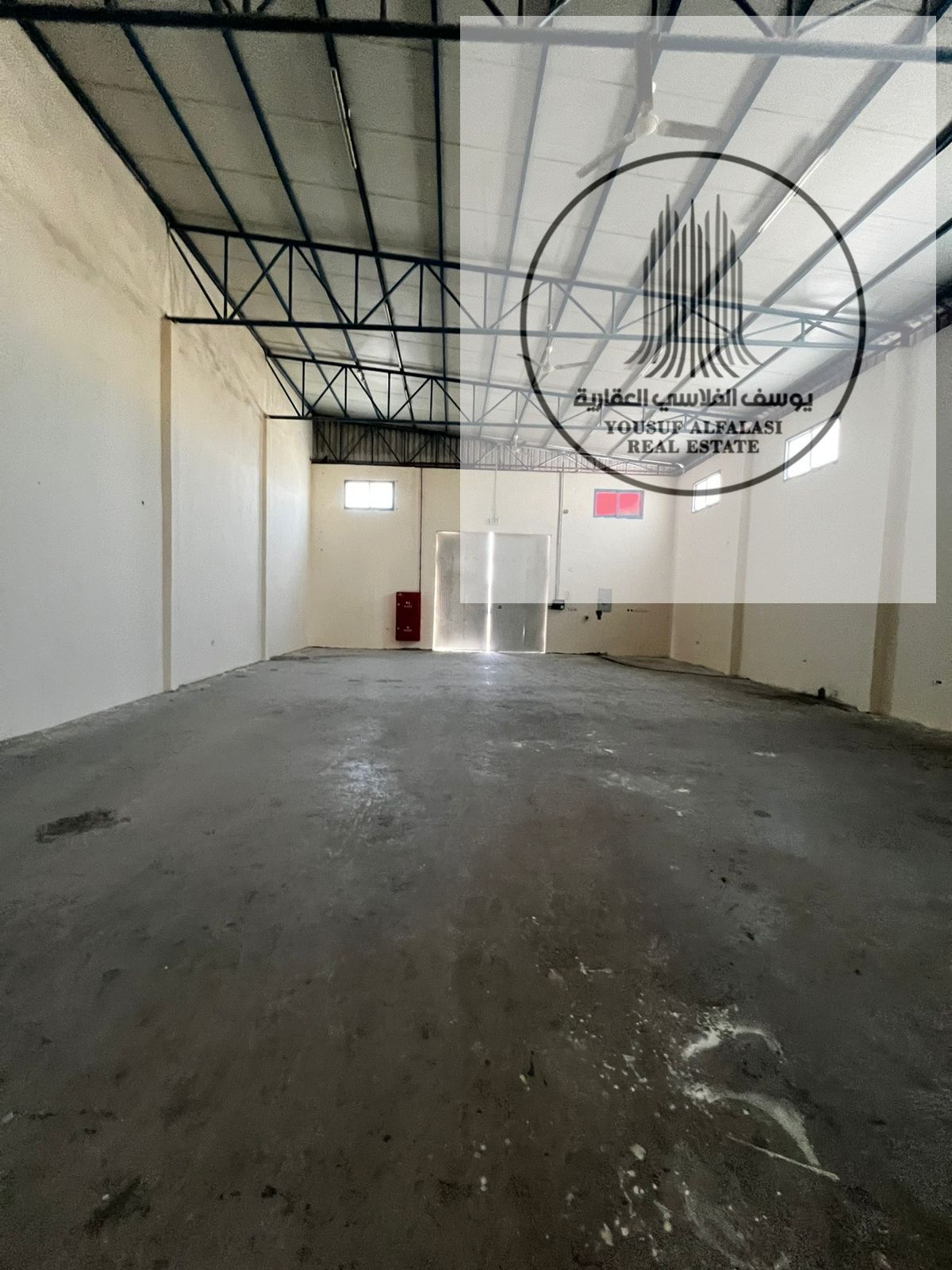 Two adjoining warehouses totaling 5,000 sq ft with 100 kW of electricity – ideally located for storage and commercial activities, for only AED 200,00