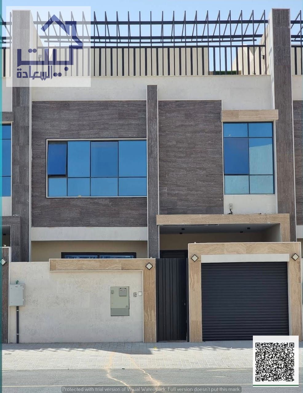 Townhouse for rent in the upscale Al Zahia neighborhood, first occupancy, ready to move in, with a large private pool, next to amenities, at a very at