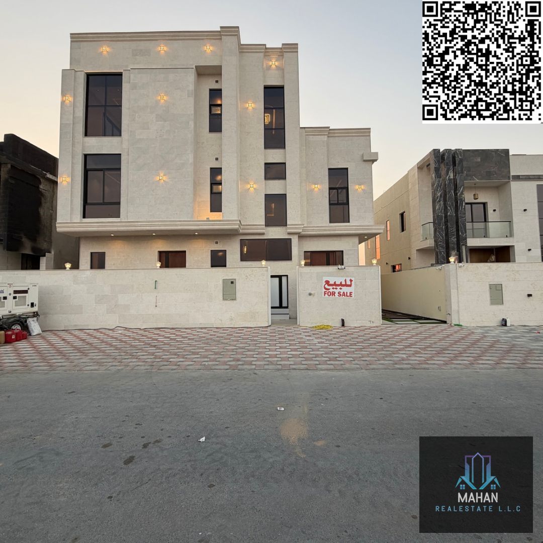 Brand New Modern Design Villa For Sale In Ajman Al Helio 2