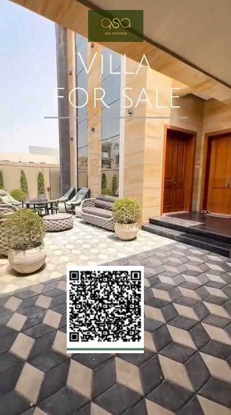 Elegant Five Master Bedroom Villa Is Available For Sale In Al Tallah 2, Ajman!