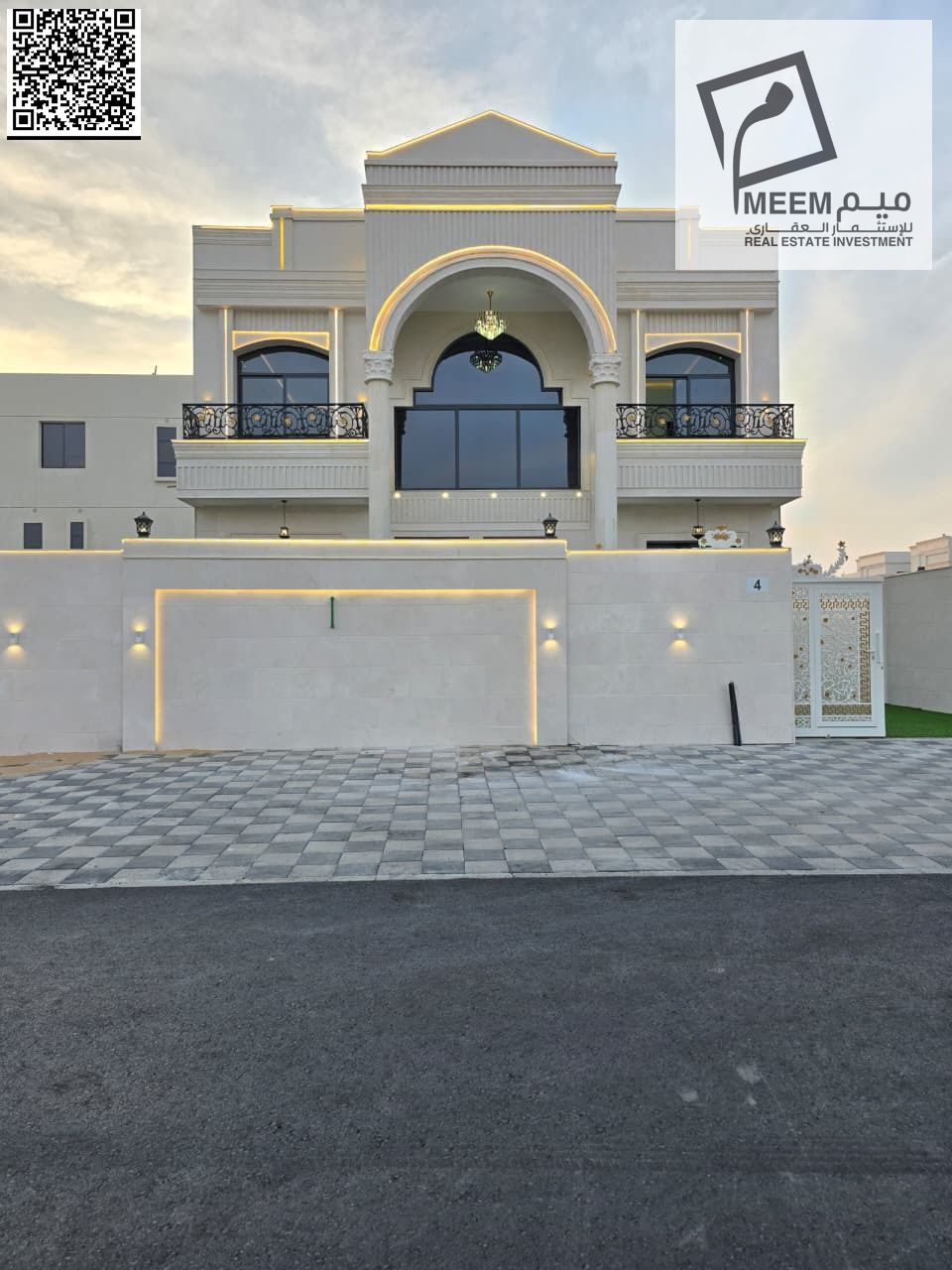 For Sale — Villa No. 4 (Street + Alley) Opposite Azha Project