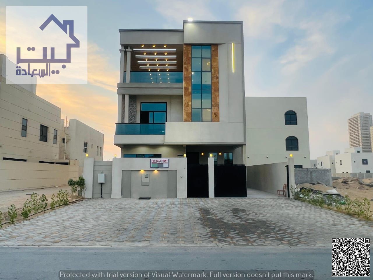 Villa for rent in Al Amerah with elevator, 2 floors+rooftop,in a quiet family area offering comfort and privacy,luxury finishing,and close to services