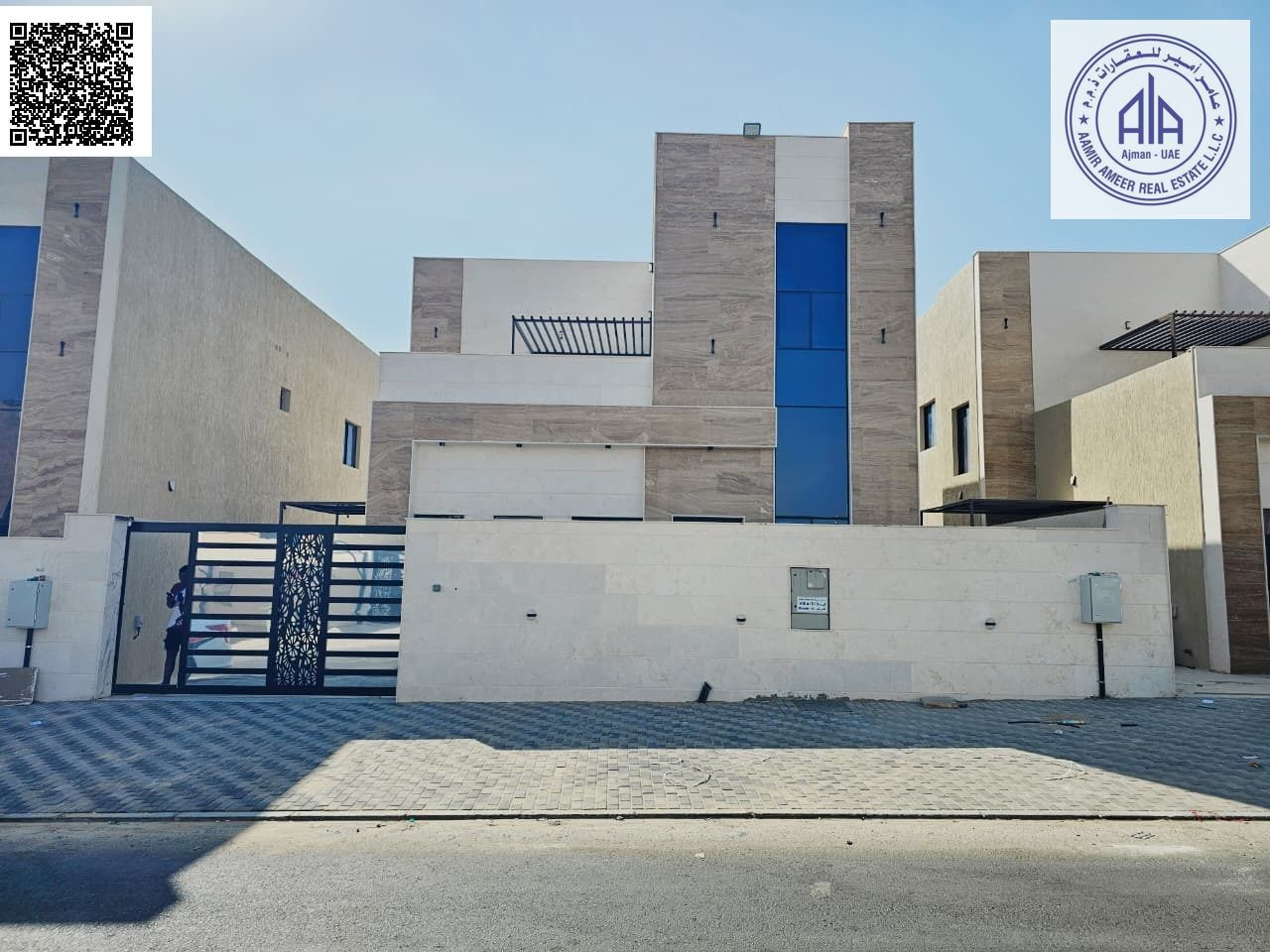 BRAND NEW FIRST OCCUPANY VILLA FOR RENT IN AJMAN AL HELIO 2 *