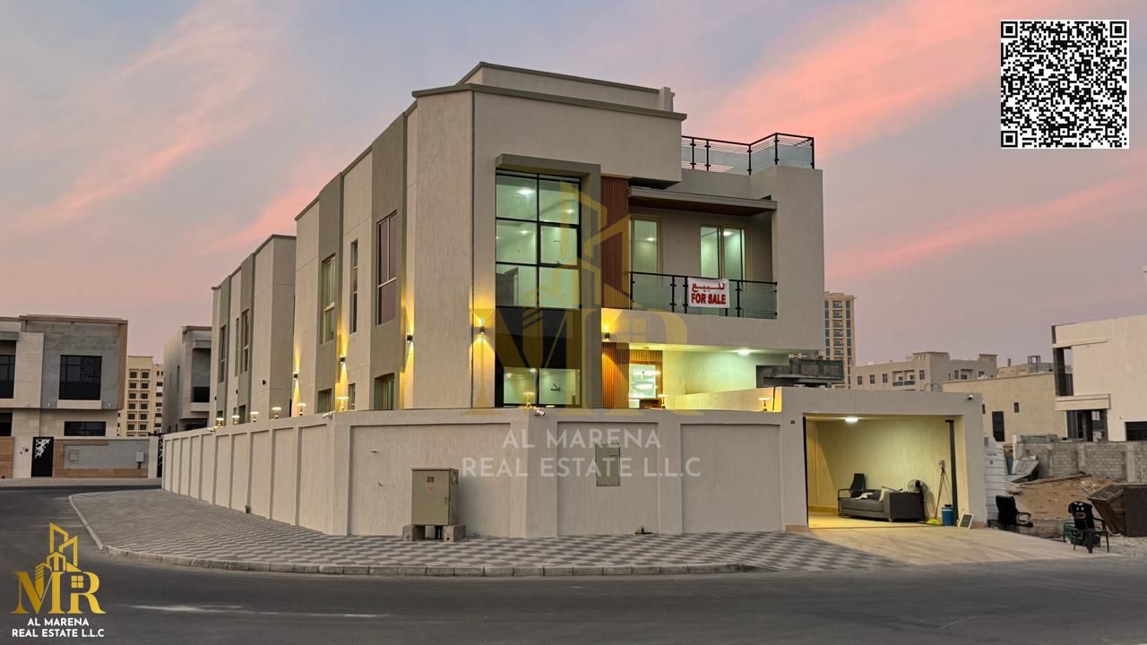 Yasmin corner villa, 2 floors + roof, 5BR, great price
