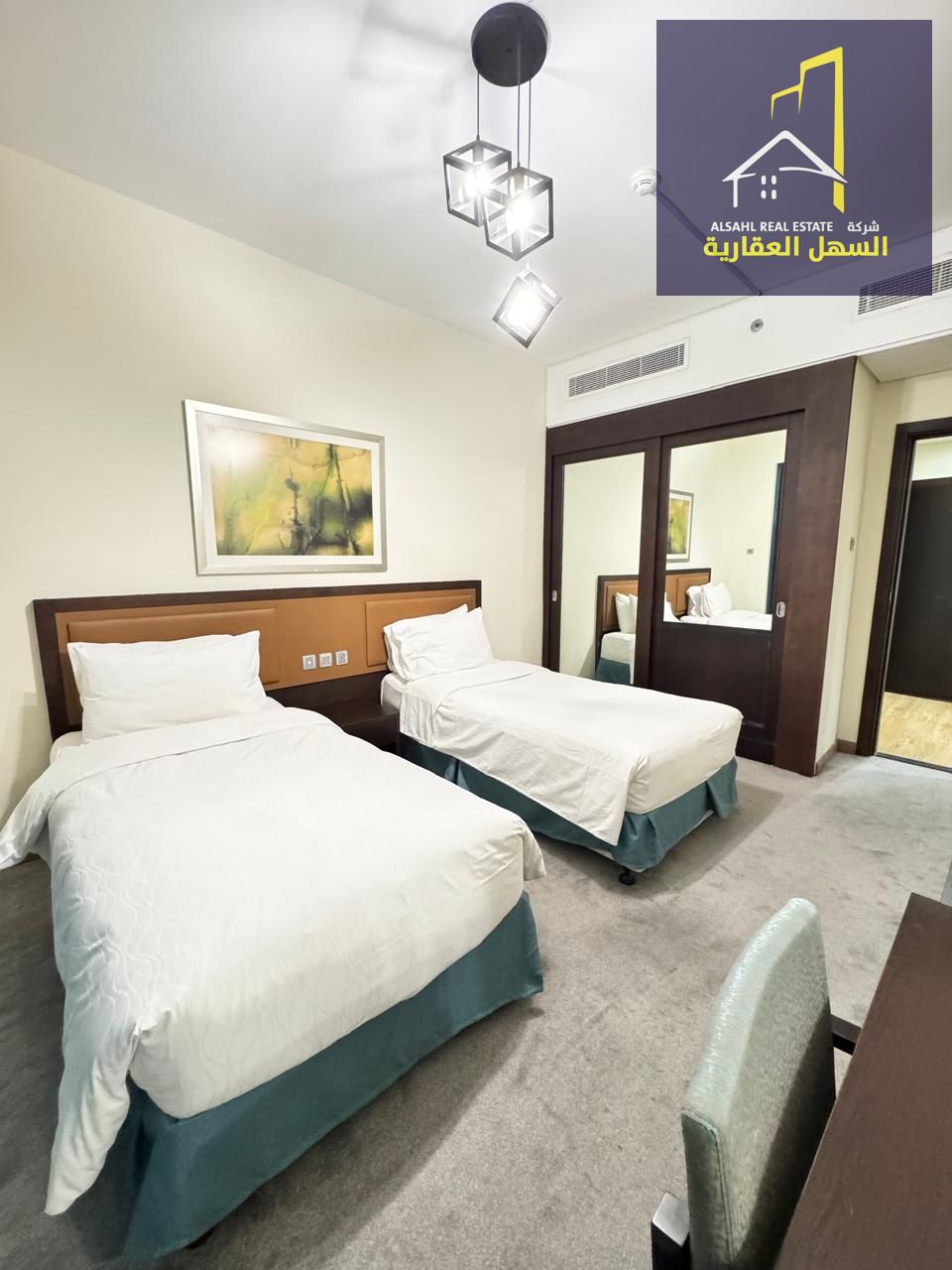 Luxury 2BR hotel residence with full services