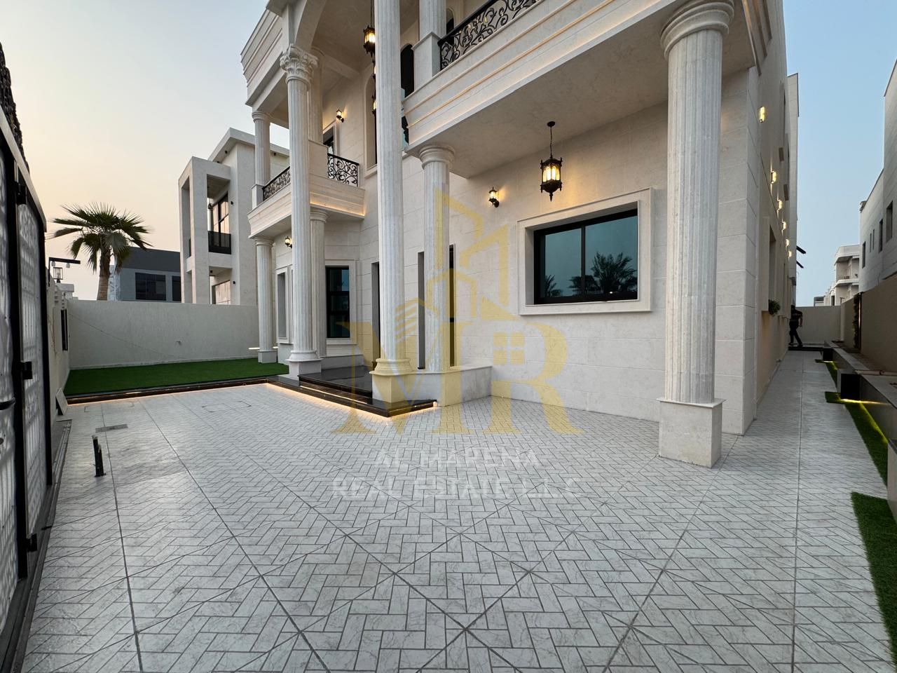 Luxury villa for sale in Al Alia, Ajman, located on Sheikh Mohammed Bin Zayed Road – a strategic location.