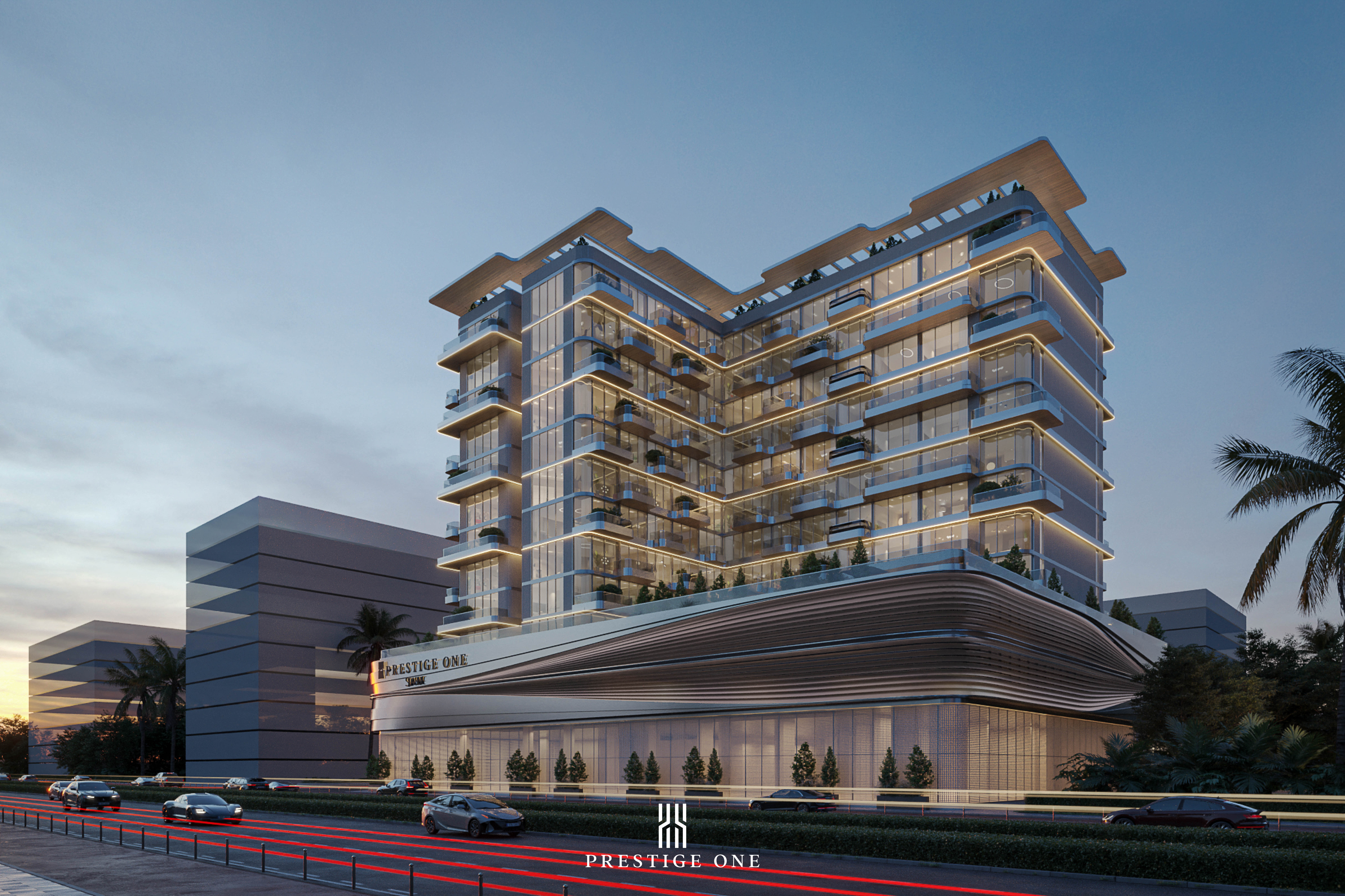 Modern 3BR Residence in Prestige One Seaside, Dubai Islands – Park Facing