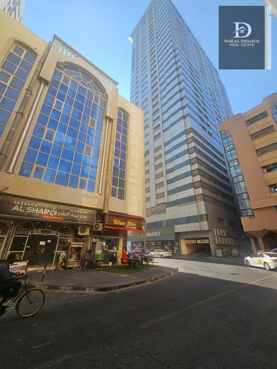 For Sale in Sharjah Al Qasimia Station Area Prime Location Building Corner Block on Two Streets Close to All Services Owned by UAE and GCC Nation
