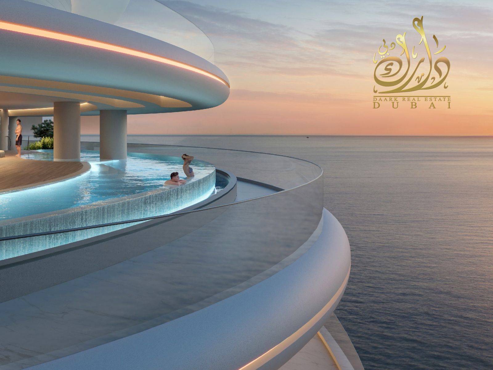 Sea view and WYNN || Beach access || Elie Saab design