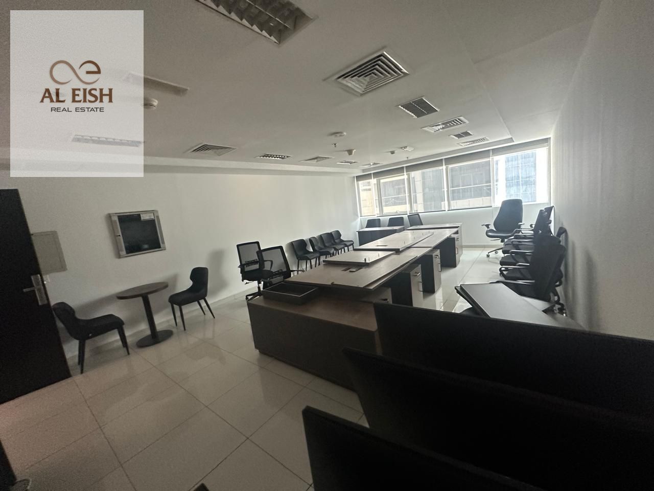 Premium Office space With 4 partitions , Panoramic View, Natural Light, Chiller Free & 2 free parking.