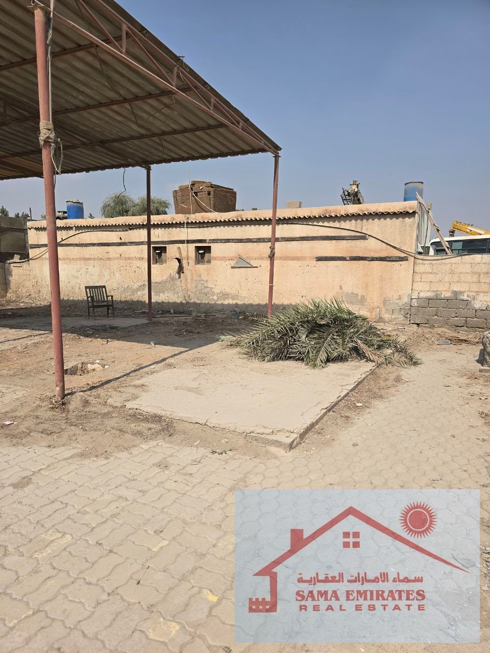 9000 Sq. Ft // SEWA -20KVA// FULL INTERLOCKING// BEHIND CEMENT FACTORY // 3 OFFICES- KITCHEN - 3 TOILETS //