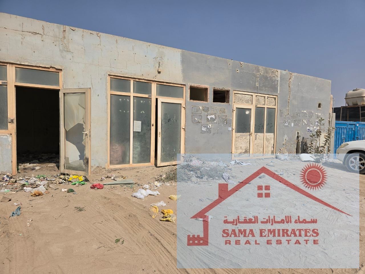 10,000 Sq. Ft Land // full interlocking floor // //SEWA-20kva // 3 Offices -kitchen -3 toiletss // 3 shops