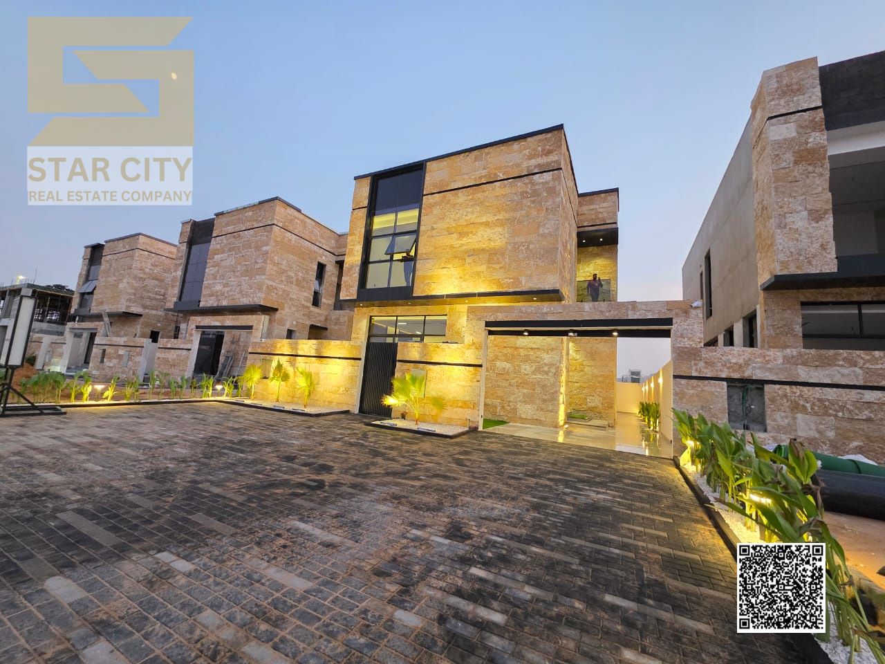 Luxury Villas for Sale in Al Zahia Circle Ajman Full Stone Facade Smart Systems Prime Location Ready to Move In