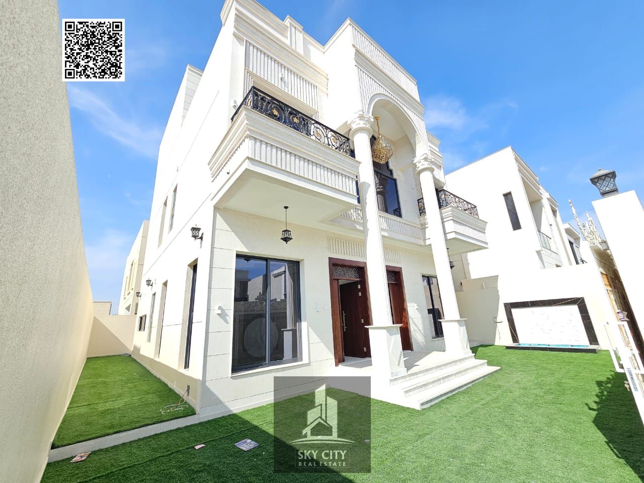 For Sale: Classic Two-Story Villa with Rooftop, Street and Alley Location, Registration and Ownership Fees Included, Luxurious Finishing, Close to She