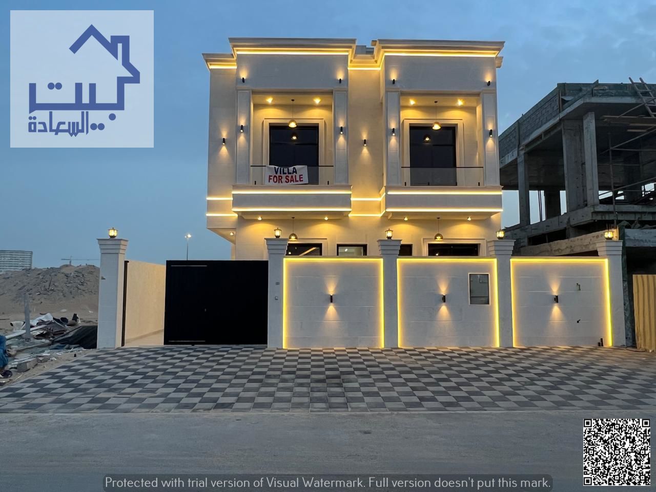 villa with perfect finishing for rent in Heliopolis 2 , first tenant , 2 floors + roof, modern design , excellent location near all services. "