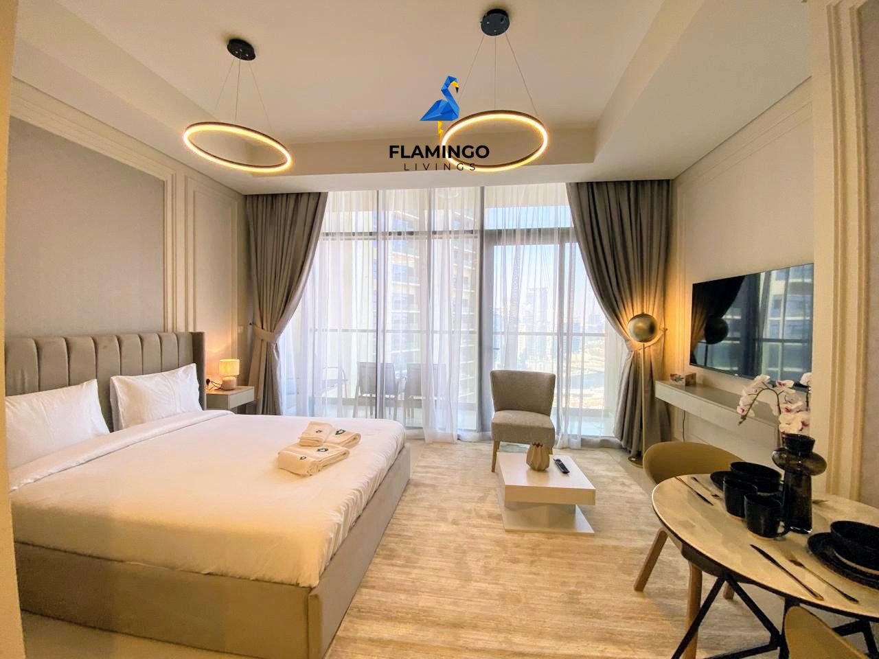 Ramadan Offer - Luxury Studio Apartment -High Floor - Amazing view