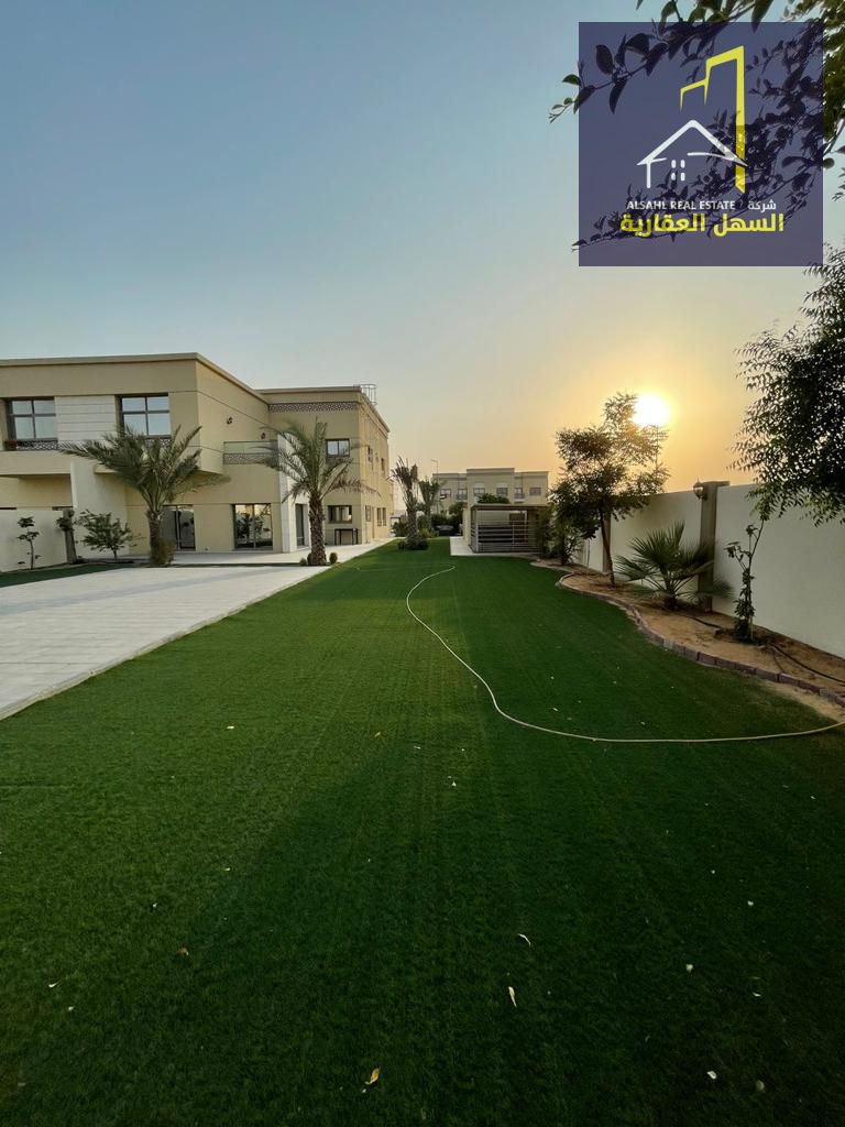 Villa for sale in Sharjah, located in Al Suyoh, Sharjah Garden City, the first fully integrated city.