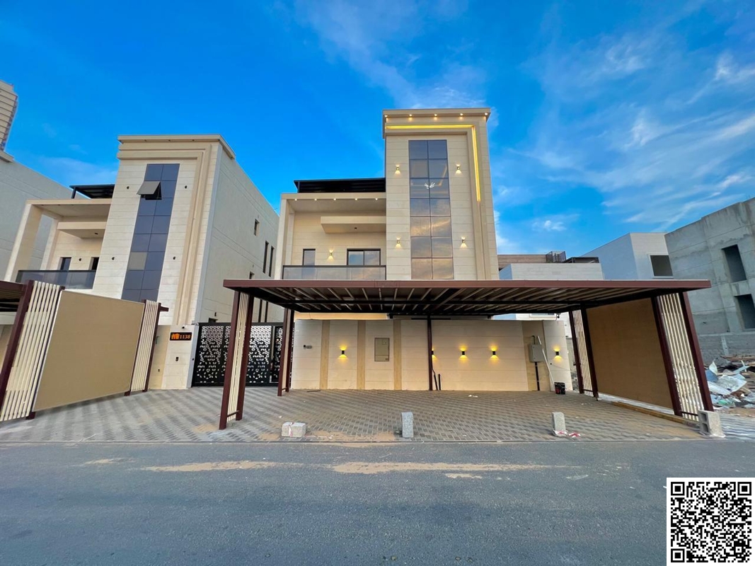 Luxury modern villa – two floors and a roof – fully furnished and ready to move in