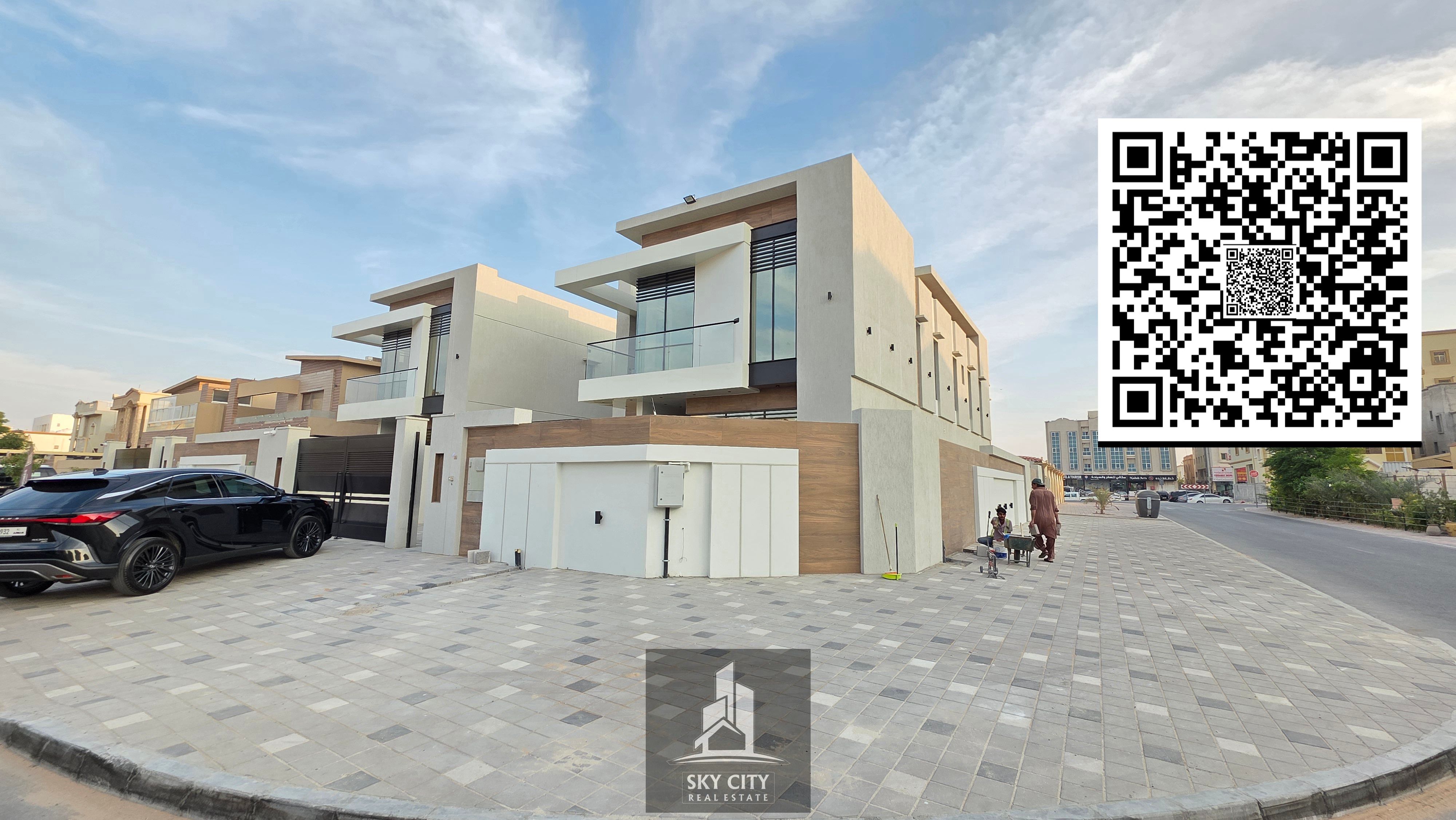 Luxury and elegance, a corner villa ready with water, electricity, and air conditioning