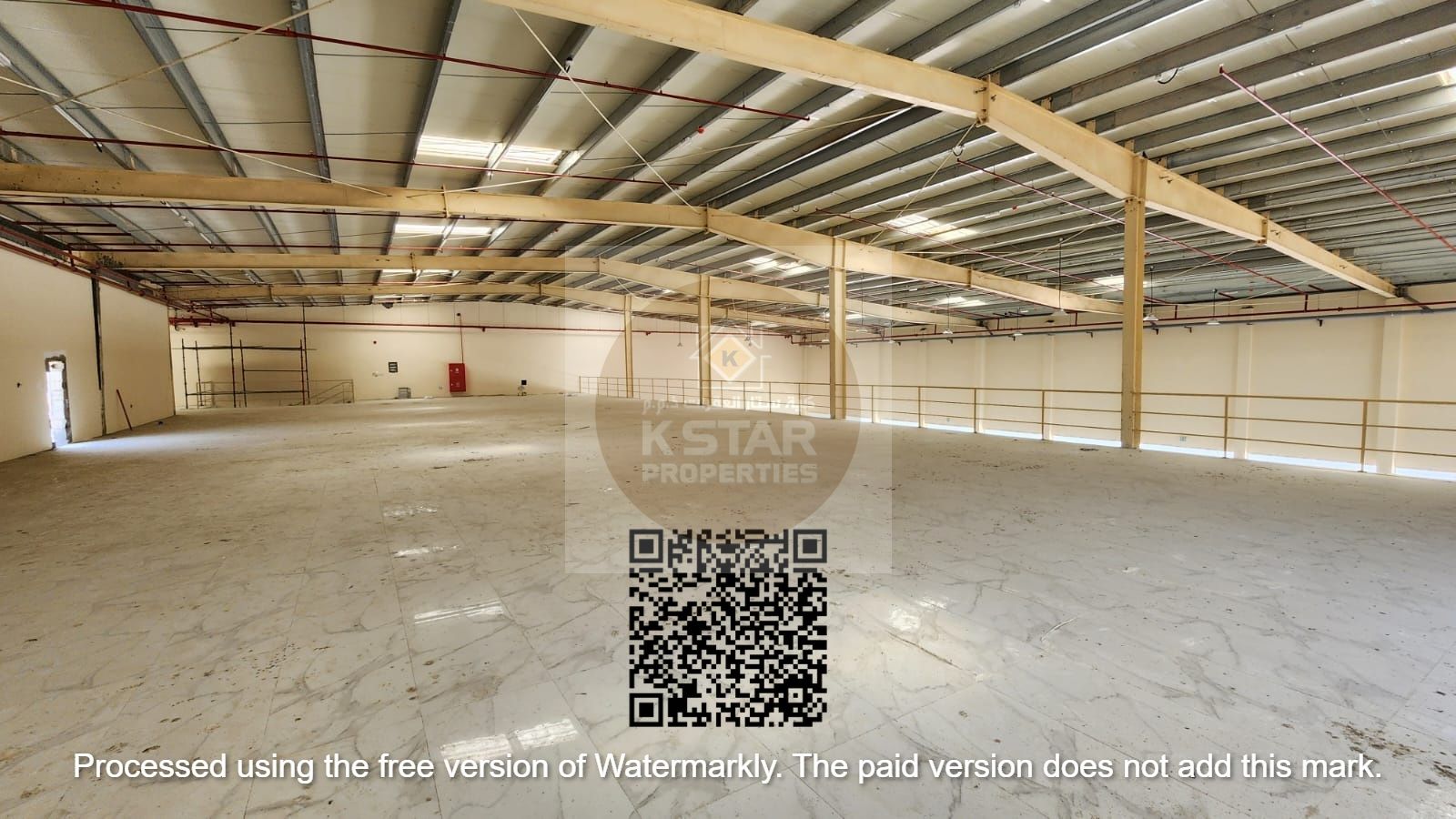 Commercial Showroom with mezanine for Rent in Al Jurf industrial 3