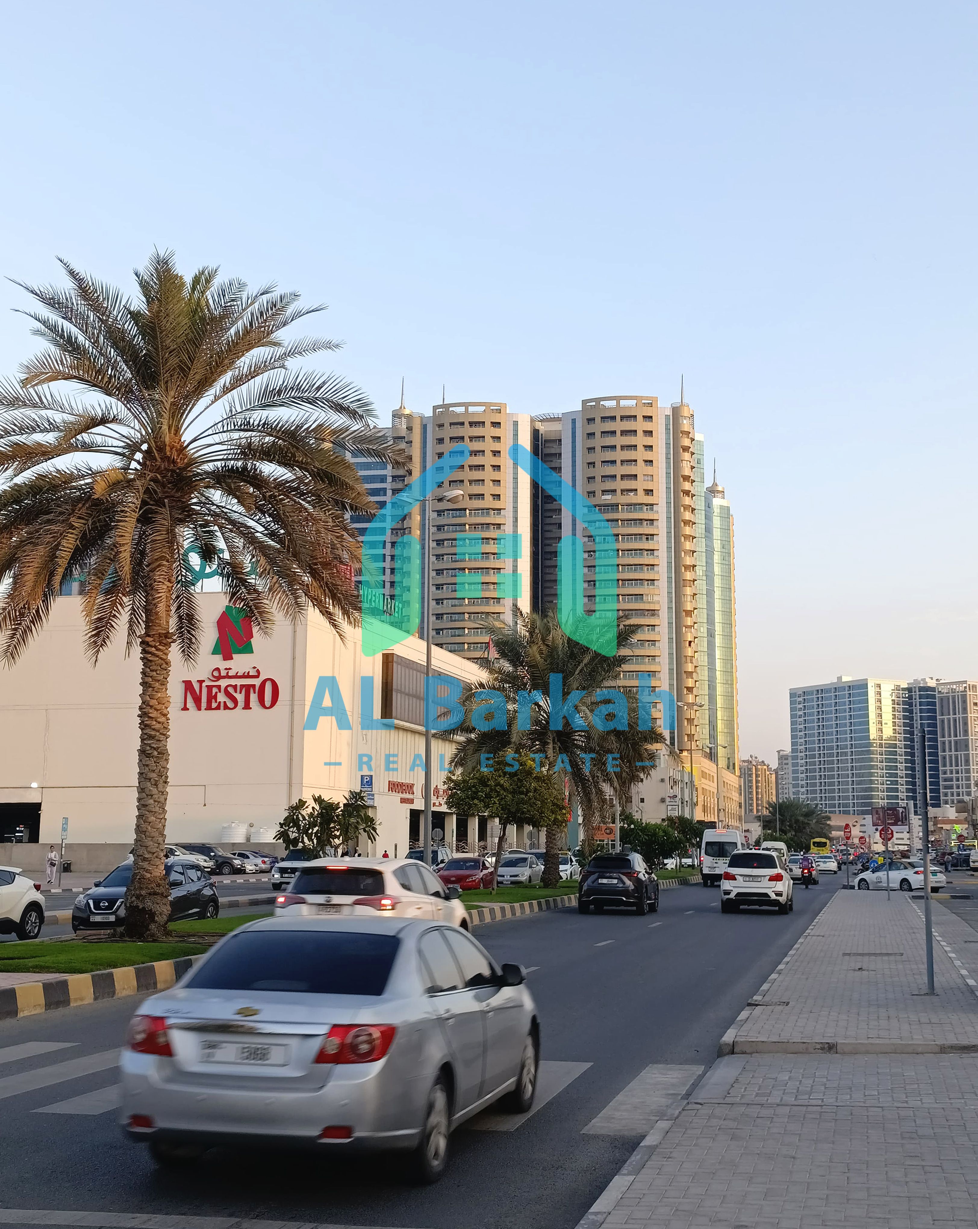 FOR SALE IN AJMAN DOWNTOWN — THE MOST SPACIOUS 1BHK EVER | ONE-BEDROOM APARTMENT | PRIVATE PARKING | HORIZON TOWERS