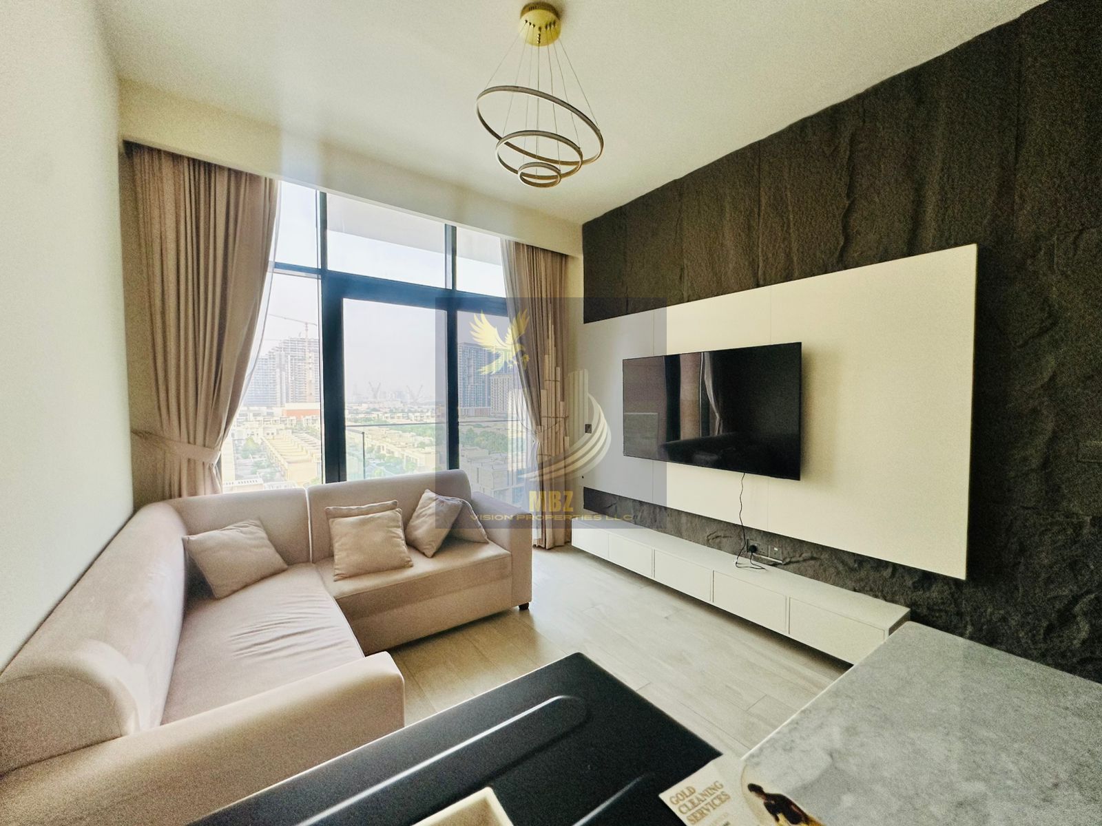 Fully Furnished 2BR | Lagoon & Burj View | Azizi Riviera 22 | AED 115,000