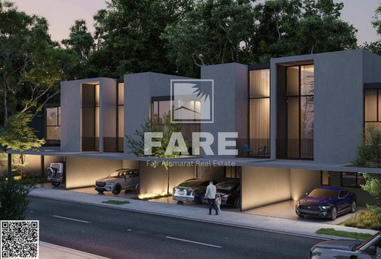 Corner 4BR Townhouse | Best Price in Masaar – Azalea